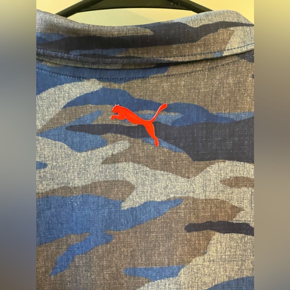 Puma Volition America Camo Polo Large - Picture 7 of 8